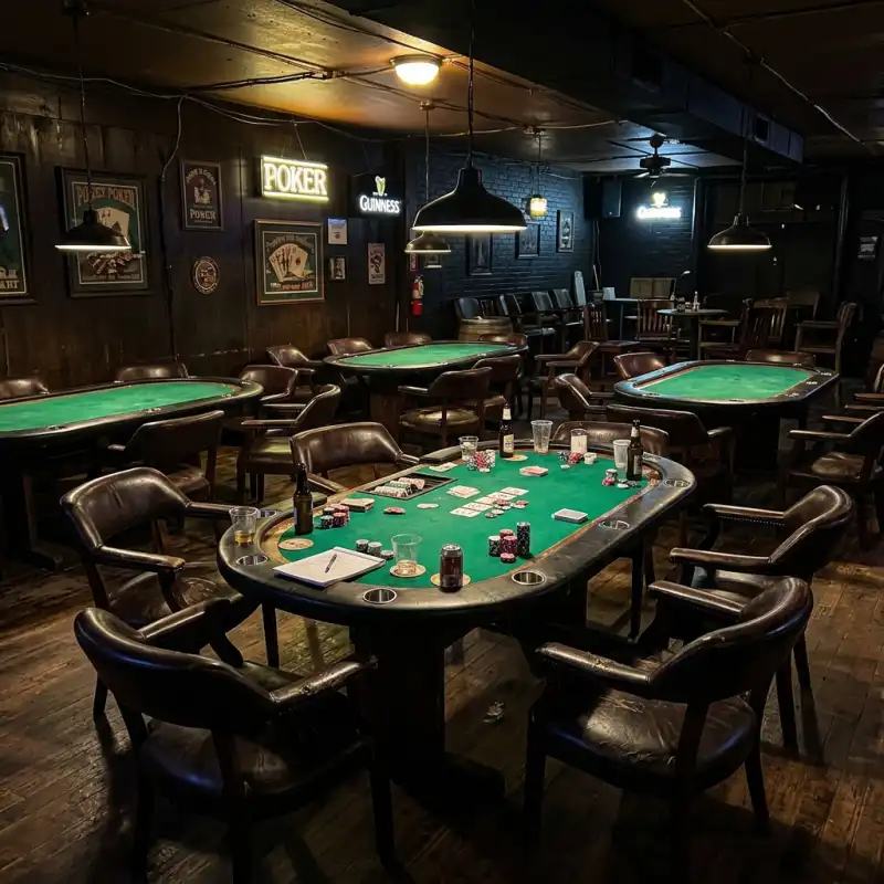 Atmosféra poker lounge