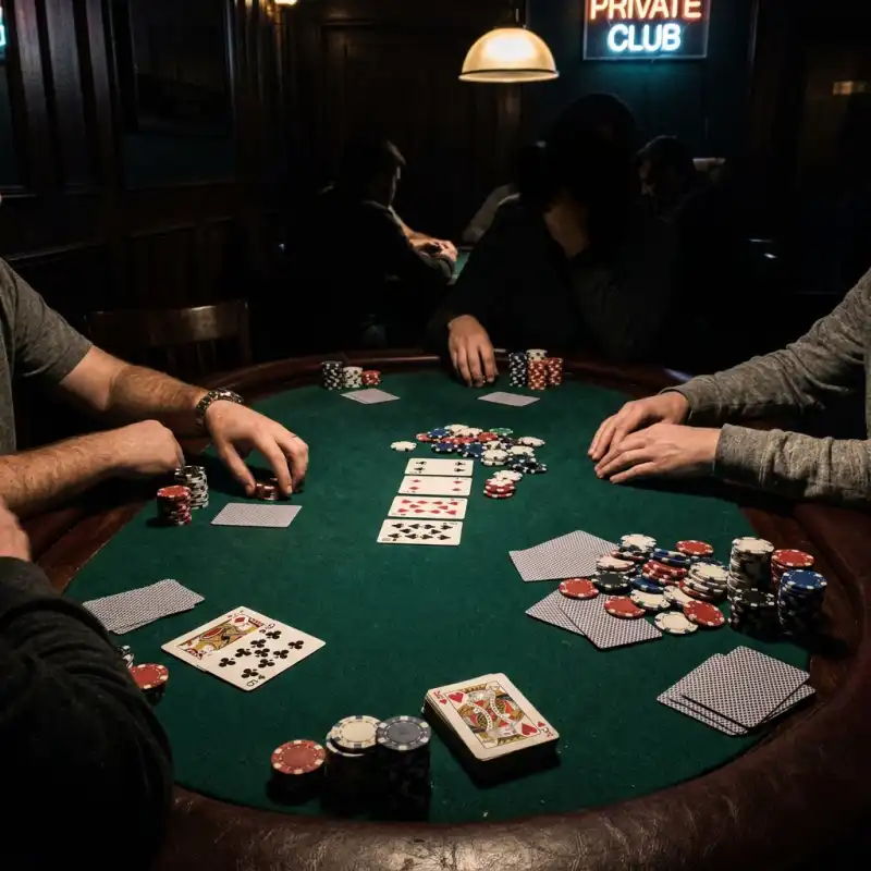 Poker table